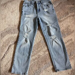 Wallflower Fearless Curvy Super High Rise Straight Leg Jean (7)